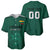 Custom Lithuania Football Baseball Jersey Vytis Lithuanian Lietuva Green Version