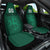 Custom Lithuania Football Car Seat Cover Vytis Lithuanian Lietuva Green Version