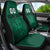 Custom Lithuania Football Car Seat Cover Vytis Lithuanian Lietuva Green Version