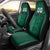 Custom Lithuania Football Car Seat Cover Vytis Lithuanian Lietuva Green Version