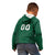 Custom Lithuania Football Kid Hoodie Vytis Lithuanian Lietuva Green Version