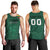 Custom Lithuania Football Men Tank Top Vytis Lithuanian Lietuva Green Version