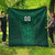 Custom Lithuania Football Quilt Vytis Lithuanian Lietuva Green Version