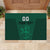 Custom Lithuania Football Rubber Doormat Vytis Lithuanian Lietuva Green Version