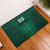 Custom Lithuania Football Rubber Doormat Vytis Lithuanian Lietuva Green Version