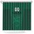 Custom Lithuania Football Shower Curtain Vytis Lithuanian Lietuva Green Version