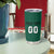 Custom Lithuania Fottball Tumbler Cup Vytis Lithuanian Lietuva Green Version