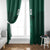 Custom Lithuania Football Window Curtain Vytis Lithuanian Lietuva Green Version