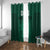 Custom Lithuania Football Window Curtain Vytis Lithuanian Lietuva Green Version