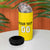 Custom Lithuania Fottball 4 in 1 Can Cooler Tumbler Vytis Lithuanian Lietuva Yellow Version