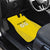 Custom Lithuania Football Car Mats Vytis Lithuanian Lietuva Yellow Version