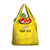 Custom Lithuania Football Grocery Bag Vytis Lithuanian Lietuva Yellow Version