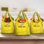 Custom Lithuania Football Grocery Bag Vytis Lithuanian Lietuva Yellow Version