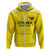 Custom Lithuania Football Hoodie Vytis Lithuanian Lietuva Yellow Version