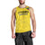 Custom Lithuania Football Men Tank Top Vytis Lithuanian Lietuva Yellow Version