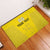 Custom Lithuania Football Rubber Doormat Vytis Lithuanian Lietuva Yellow Version