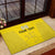 Custom Lithuania Football Rubber Doormat Vytis Lithuanian Lietuva Yellow Version