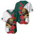 Bulgaria Lion Baseball Jersey Folk Patterns With Rose