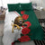 Bulgaria Lion Bedding Set Folk Patterns With Rose