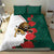 Bulgaria Lion Bedding Set Folk Patterns With Rose