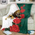 Bulgaria Lion Blanket Folk Patterns With Rose