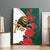 Bulgaria Lion Canvas Wall Art Folk Patterns With Rose