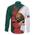 Bulgaria Lion Family Matching Long Sleeve Bodycon Dress and Hawaiian Shirt Folk Patterns With Rose