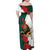 Bulgaria Lion Family Matching Off Shoulder Maxi Dress and Hawaiian Shirt Folk Patterns With Rose