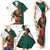 Bulgaria Lion Family Matching Tank Maxi Dress and Hawaiian Shirt Folk Patterns With Rose