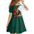 Bulgaria Lion Kid Short Sleeve Dress Folk Patterns With Rose