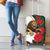 Bulgaria Lion Luggage Cover Folk Patterns With Rose