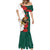 Bulgaria Lion Mermaid Dress Folk Patterns With Rose