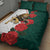 Bulgaria Lion Quilt Bed Set Folk Patterns With Rose