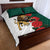 Bulgaria Lion Quilt Bed Set Folk Patterns With Rose