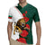 Bulgaria Lion Rugby Jersey Folk Patterns With Rose