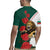 Bulgaria Lion Rugby Jersey Folk Patterns With Rose