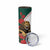 Bulgaria Lion Skinny Tumbler Folk Patterns With Rose