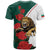 Bulgaria Lion T Shirt Folk Patterns With Rose