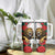 Bulgaria Lion Tumbler With Handle Folk Patterns With Rose