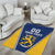 Custom Finland Lion Area Rug Finnish Folk Patterns