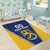 Custom Finland Lion Area Rug Finnish Folk Patterns