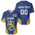 Custom Finland Lion Baseball Jersey Finnish Folk Patterns