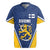 Custom Finland Lion Rugby Jersey Finnish Folk Patterns