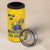 Custom Sweden Hockey 4 in 1 Can Cooler Tumbler Tre Kronor Go Champions