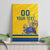 Custom Sweden Hockey Canvas Wall Art Tre Kronor Go Champions