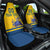 Custom Sweden Hockey Car Seat Cover Tre Kronor Go Champions