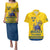 Custom Sweden Hockey Couples Matching Puletasi and Hawaiian Shirt Tre Kronor Go Champions