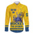 Custom Sweden Hockey Family Matching Long Sleeve Bodycon Dress and Hawaiian Shirt Tre Kronor Go Champions