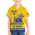 Custom Sweden Hockey Family Matching Long Sleeve Bodycon Dress and Hawaiian Shirt Tre Kronor Go Champions