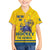 Custom Sweden Hockey Family Matching Off The Shoulder Long Sleeve Dress and Hawaiian Shirt Tre Kronor Go Champions